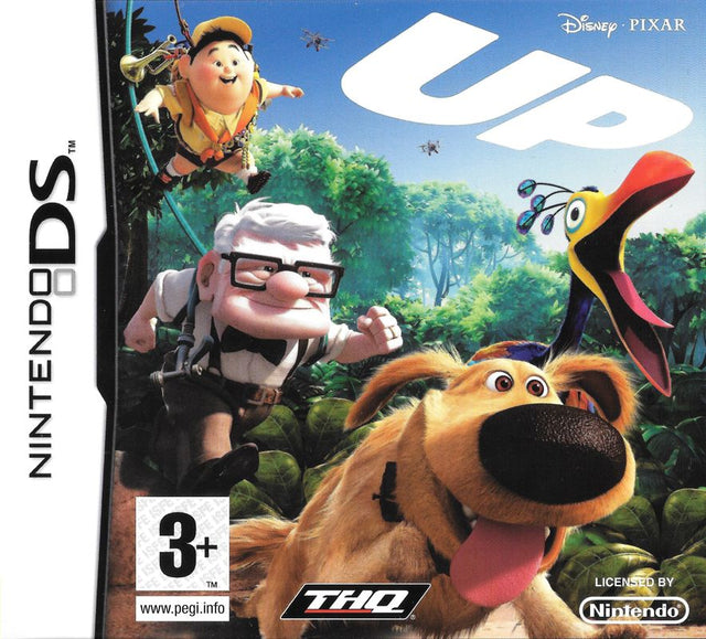Nintendo DS Disney Pixar Up, doos voorkant, tweedehands