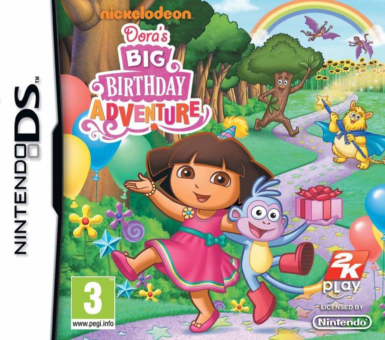 DS-Dora's Big Birthday Adventure Tweedehands