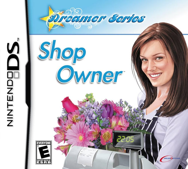 Nintendo DS Dreamer Series Shop Owner, doos voorkant, Amerikaanse ESRB-uitgave