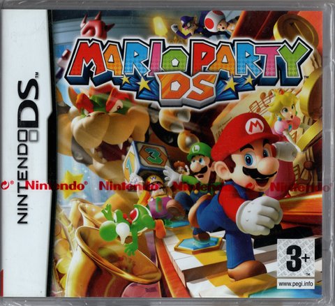 DS-Mario Party DS - Red Stripe Seal (Geseald)