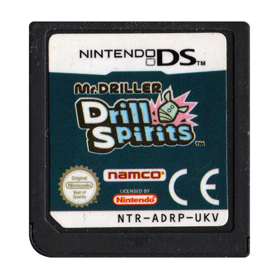 Nintendo DS Mr. Driller Drill Spirits, losse spelkaart, Britse uitgave