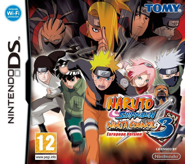 DS-Naruto Shippuden: Ninja Council 3 European Version Tweedehands