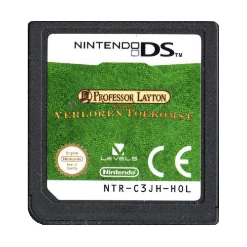 Nintendo DS Professor Layton en de Verloren Toekomst, losse spelkaart, Nederlandse uitgave