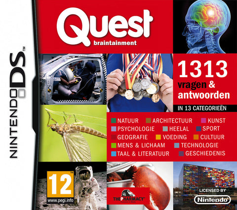DS-Quest Braintainment: 1313 Vragen & Antwoorden (Geseald)