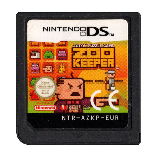 Nintendo DS Zoo Keeper, losse spelkaart