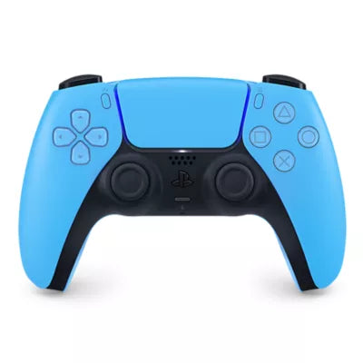 Sony PlayStation 5 DualSense draadloze controller, licht blauw Starlight Blue, voorkant, tweedehands