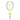 Dunlop-Aerogel 4D 5Hundred Tennisracket 100in² 16x18 - Zwart/Geel-tweedehands