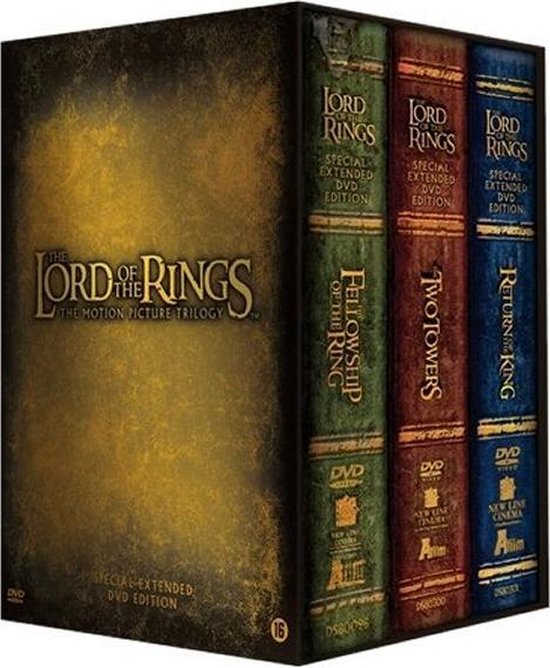 DVD-Lord Of The Rings Trilogy (Extended Edition) Tweedehands