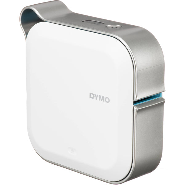 Dymo LabelWriter MobileLabeler labelprinter, wit met zilver, vooraanzicht