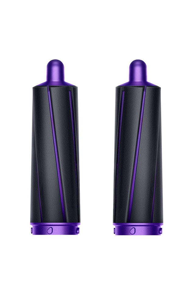 Dyson Airwrap barrels 40 mm set van 2 stuks, paars, twee krulopzetstukken rechtop