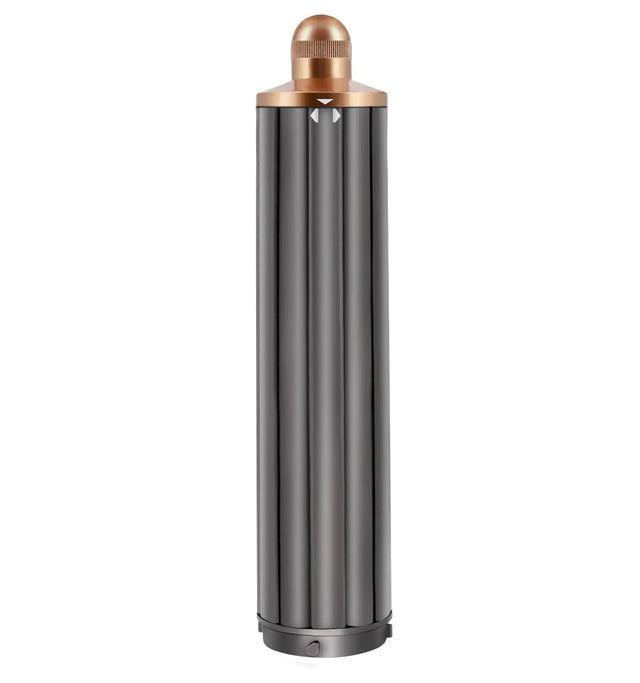 Long barrel 40 mm voor Dyson Airwrap, copper koperkleurig, zwart met koperen dop, rechtop, tweedehands