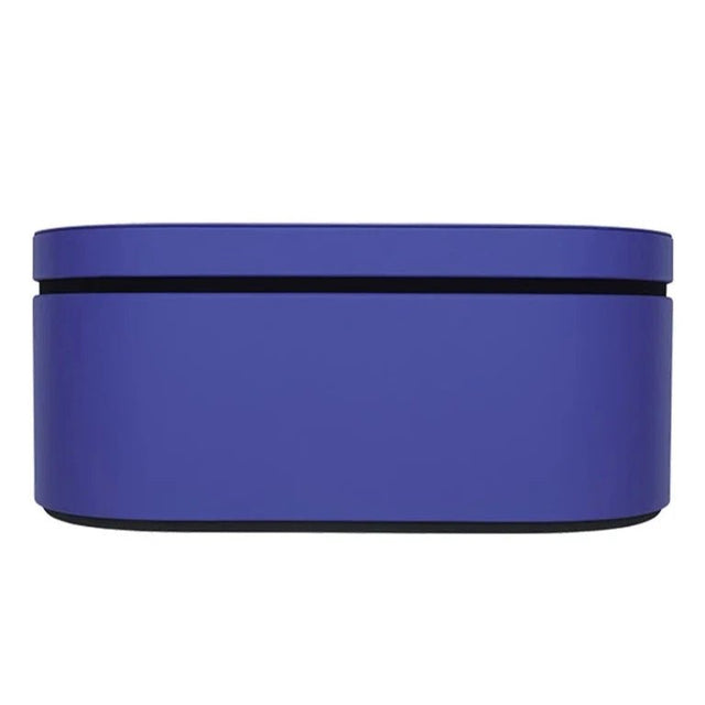 Dyson Airwrap opbergcase, Vinca Blue, dichte case schuin van voren, tweedehands