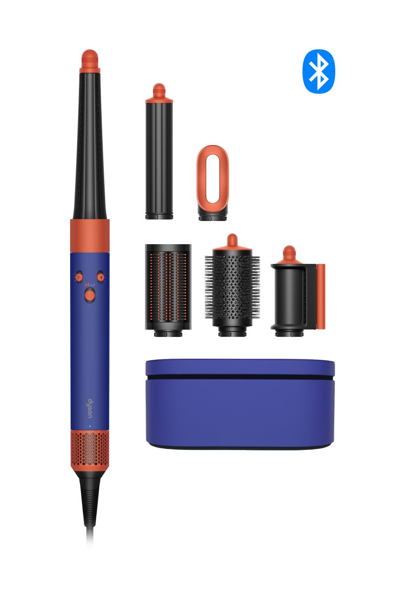 Airwrap i.d. Steil+Golvend Vinca Blauw Topaz complete set met opzetstukken