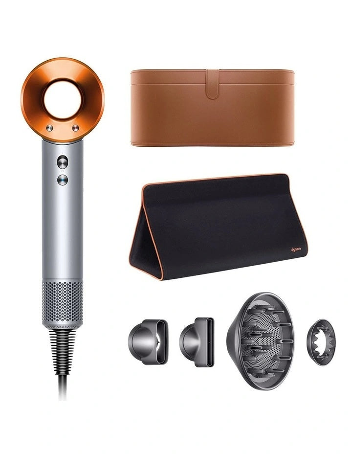 Dyson Supersonic Copper Gift Edition - complete set met opzetstukken