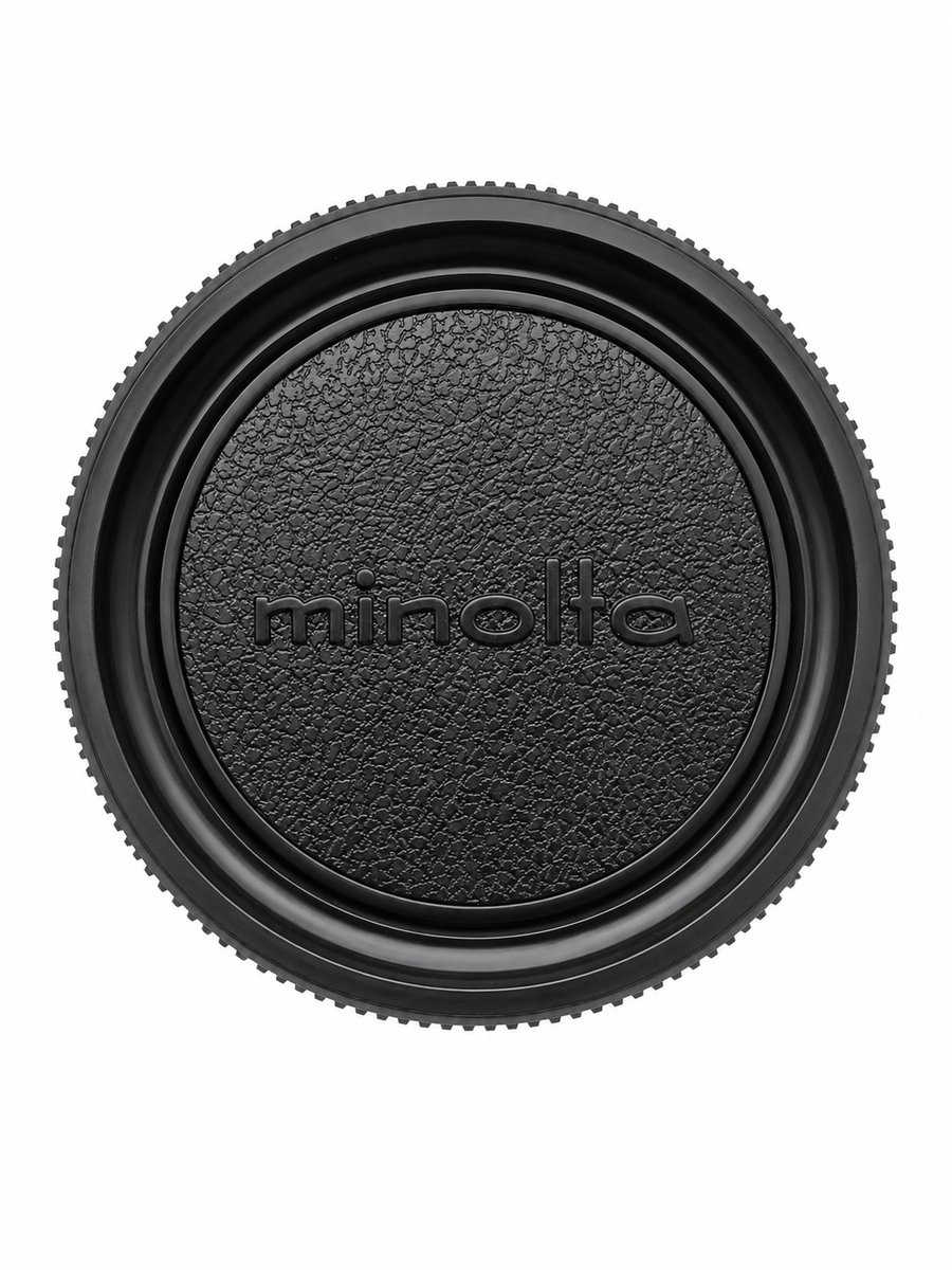 MC/MD-Mount Body Cap voor Minolta Spiegelreflex (Lederlook)