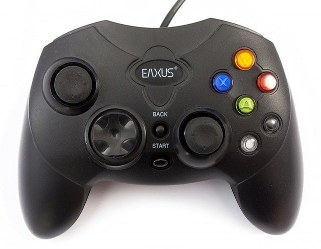 Eaxus bedrade controller voor Xbox, zwart, voorkant