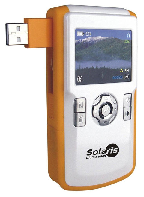 Ferrania-Solaris Digital V500 3-in-1 Camcorder - Wit/Oranje (Nieuw)