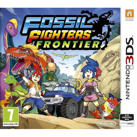 Nintendo 3DS Fossil Fighters Frontier, doos voorkant, tweedehands