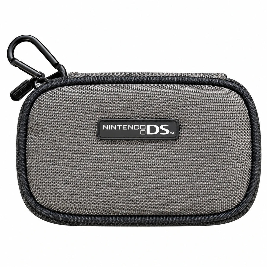 Case voor Nintendo DS - Grijs met karabijnhaak