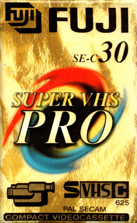 Fuji-EC-30 Super Super VHS-C Pro Compact Videocassette (Nieuw)