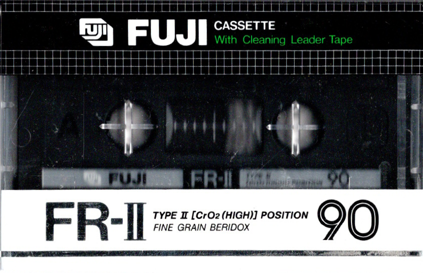 Fuji-FR-II Type II CrO₂ Audio Cassetteband - 90 Minuten (Nieuw)