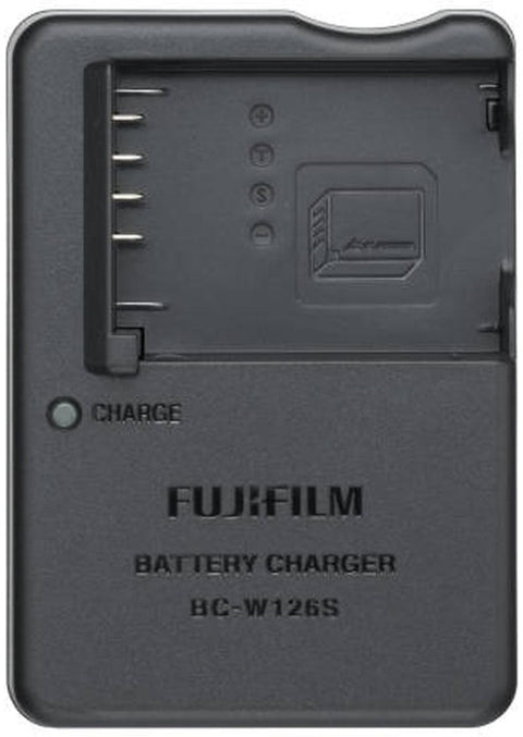 Fujifilm acculader voor NP-W126 en NP-W126S, grijze lader met opdruk BC-W126S, tweedehands