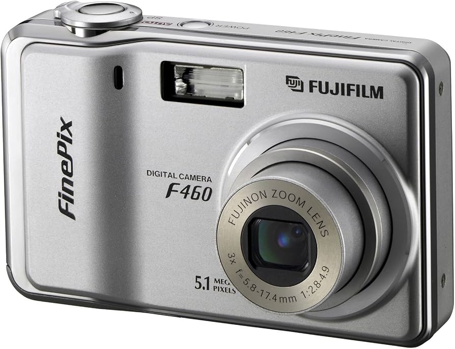 Fujifilm-FinePix F460 Digitale Compact Camera - Zilver (Nieuw)