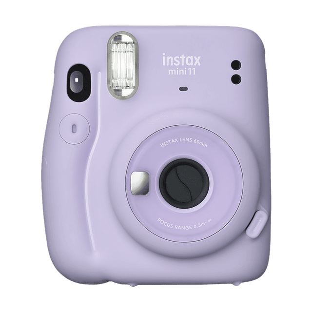 Fujifilm Instax Mini 11 instant camera, lila paars Lilac Purple, voorkant