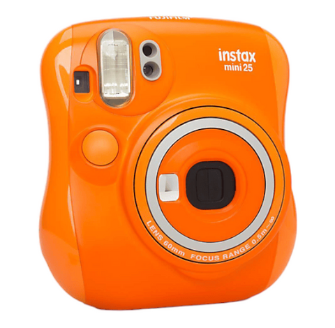 Fujifilm-Instax Mini 25 Instant Camera - Oranje (Orange) Tweedehands