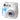 Fujifilm-Instax Mini 7 Instant Instant Camera - Wit/Pop Blue Tweedehands