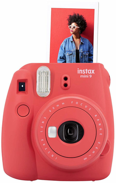 Fujifilm-Instax Mini 9 Instant Camera - Rood (Poppy Red)-tweedehands