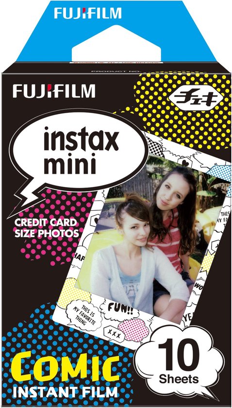 Fujifilm-Instax Mini Film - Comic - 10 Stuks (Expired) Tweedehands