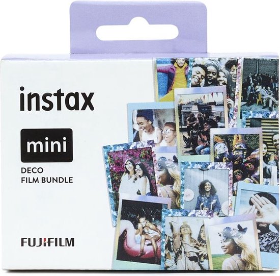 Fujifilm-Instax Mini Film - Deco Film Bundle - 30 stuks (Nieuw)