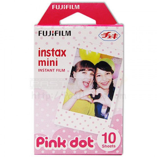 Fujifilm-Instax Mini Film - Pink Dot - 10 Stuks (Expired) Tweedehands