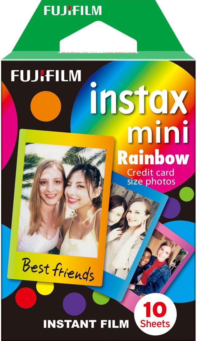 Fujifilm-Instax Mini Film - Rainbow - 10 Stuks (Expired) Tweedehands
