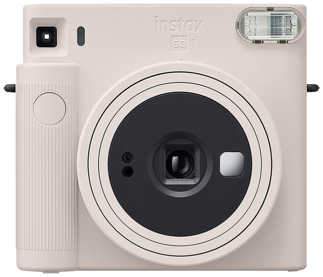 Fujifilm Instax Square SQ1 Instant Camera - Wit Chalk White, vooraanzicht