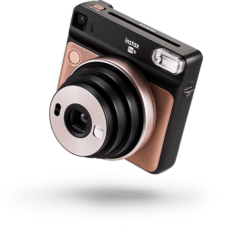 Fujifilm-Instax Square SQ6 Instant Camera - Goud (Gold Blush) (In doos) Tweedehands