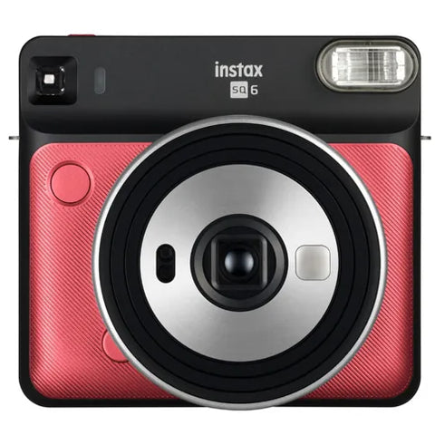 Fujifilm-Instax Square SQ6 Instant Camera - Rood Tweedehands