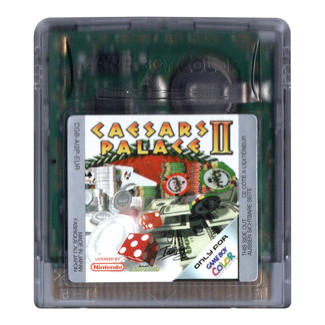 Nintendo Game Boy Color Caesars Palace II, losse cassette, tweedehands