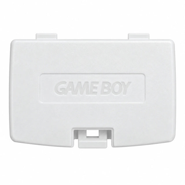 Nintendo Game Boy Color batterijklepje, wit, origineel, buitenkant met Game Boy-logo, nieuw