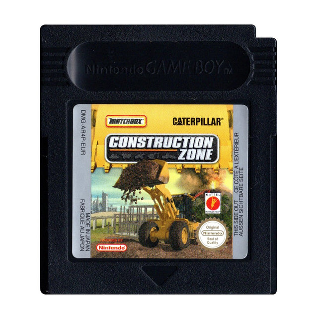 Nintendo Game Boy Matchbox Caterpillar Construction Zone, losse cassette, tweedehands