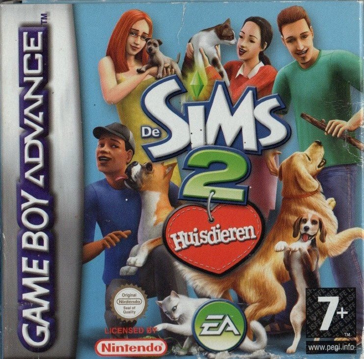 Game Boy-De Sims 2: Huisdieren (In doos) Tweedehands