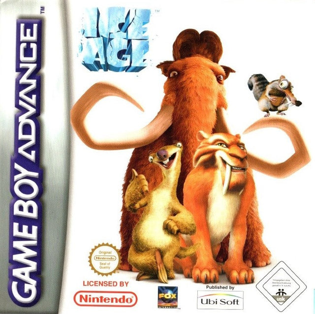 Nintendo Game Boy Advance Ice Age, doos voorkant, tweedehands