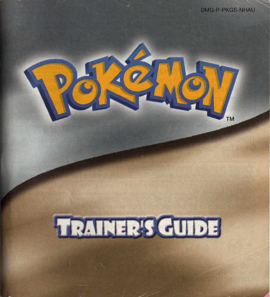 Game Boy-Pokemon Gold/Silver Trainer's Guide - Manual/Handleiding Tweedehands
