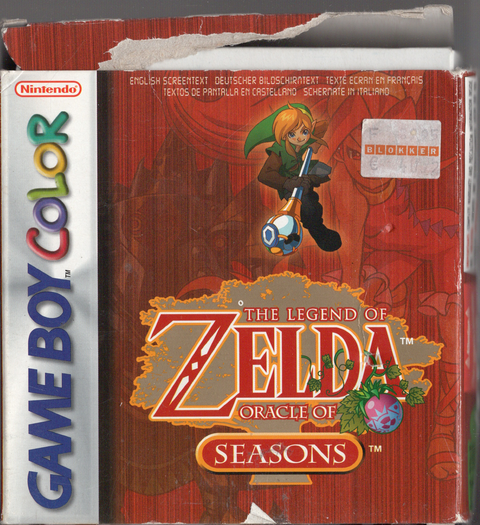 Game Boy-The Legend of Zelda: Oracle of Seasons (In doos) Tweedehands
