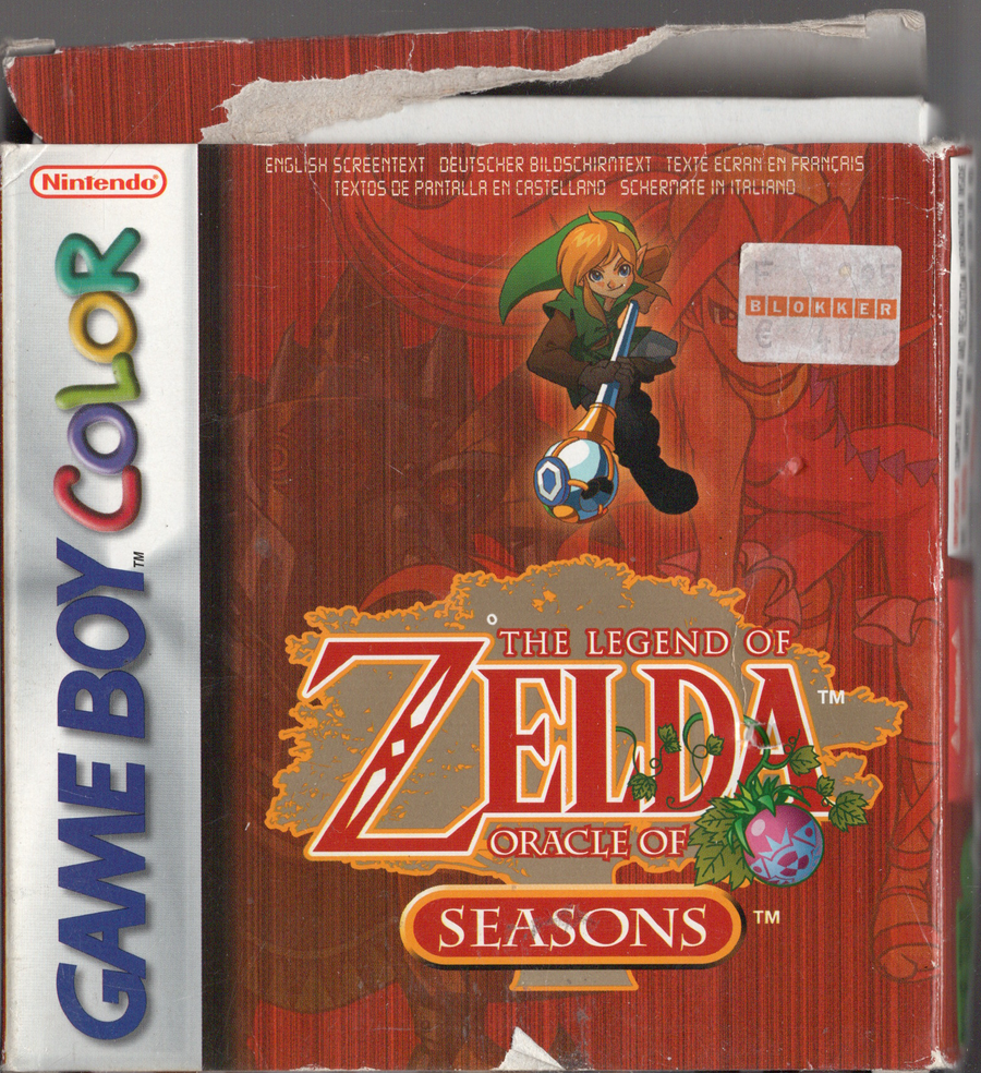 Game Boy-The Legend of Zelda: Oracle of Seasons (In doos) Tweedehands