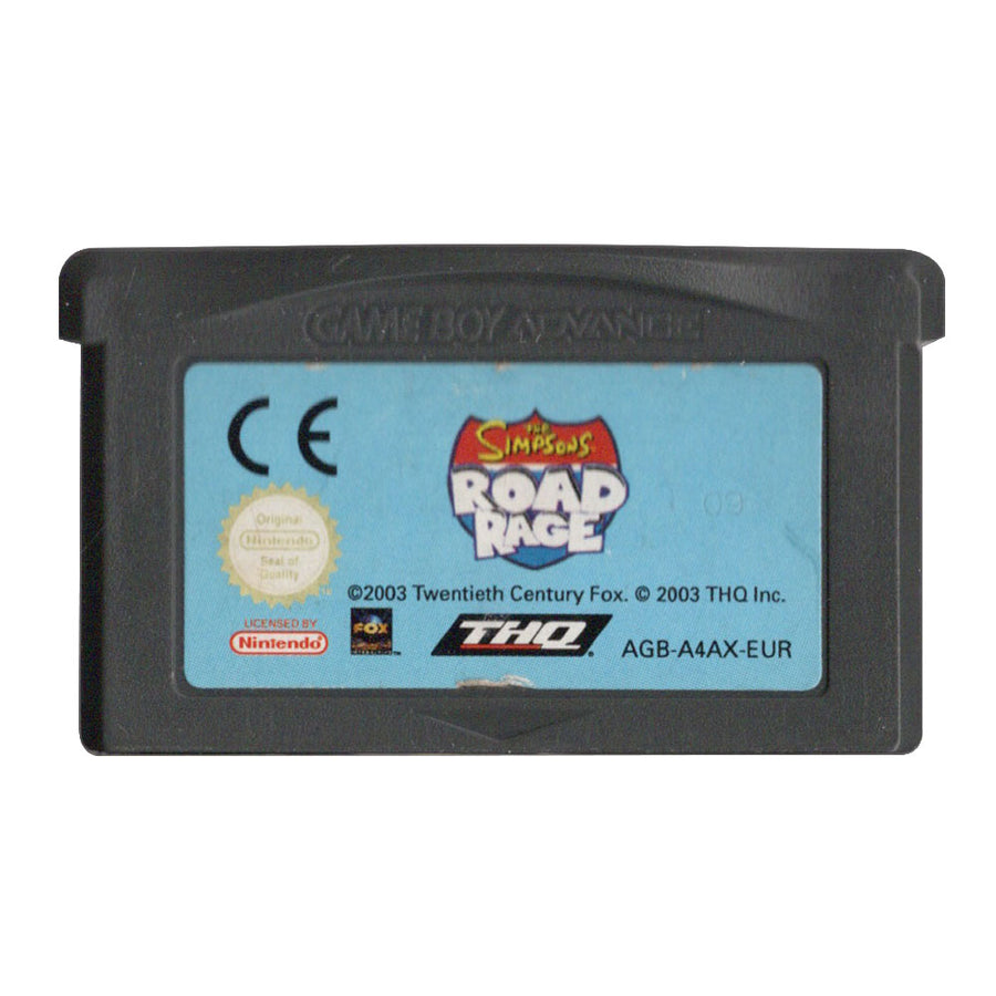 Game Boy-The Simpsons: Road Rage (Losse Cassette) Tweedehands