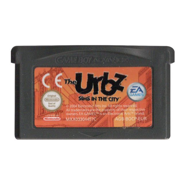 Nintendo Game Boy Advance The Urbz Sims in the City, losse cassette, tweedehands