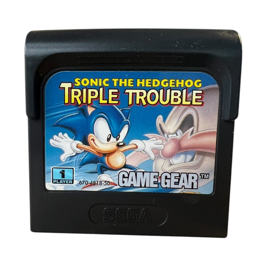Game Gear-Sonic The Hedgehog: Triple Trouble Tweedehands