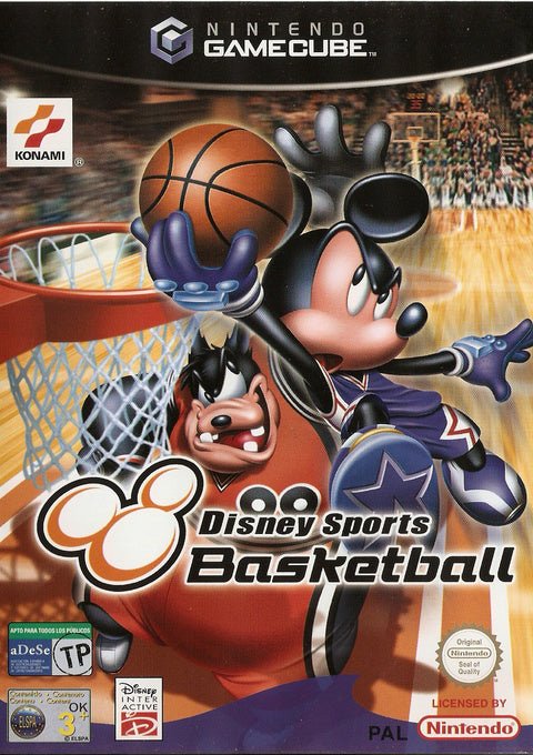 Gamecube-Disney Sports Basketball Tweedehands